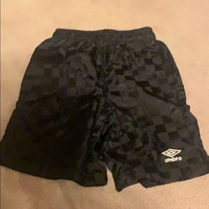 Boys Umbro soccer shorts